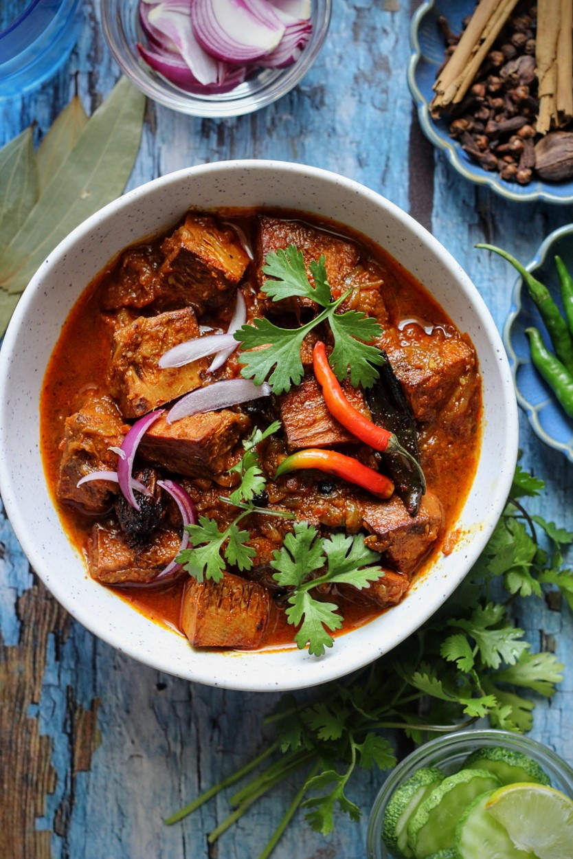 KATHAL SABZI – कटहल की सब्ज़ी (Spicy Jackfruit Curry) – Easy Food Smith